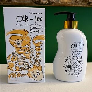 NEW Elizavecca CER-100 Collagen Coating Hair A+ Muscle Helltornado Shampoo